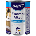 Емаль алкідна ПФ-115П Delfi світло-сірий 2,8 кг