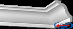 Плинтус потолочный пенопол. E-5 2м LUX
